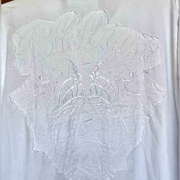 Brooklyn Xpress Mens Long Sleeve White Button Down. Sz XXL. NWT. - Picture 3 of 6